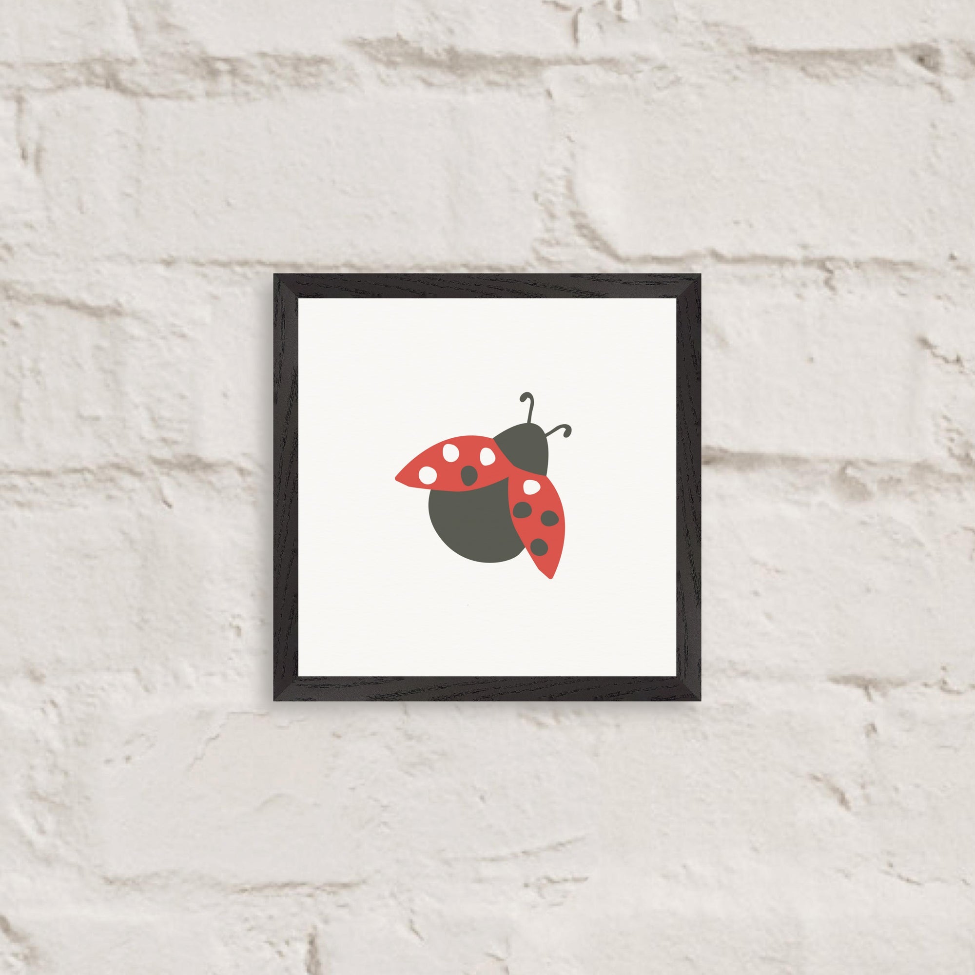 High Contrast Ladybug