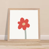 Cheerful Red Flower