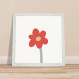 Cheerful Red Flower