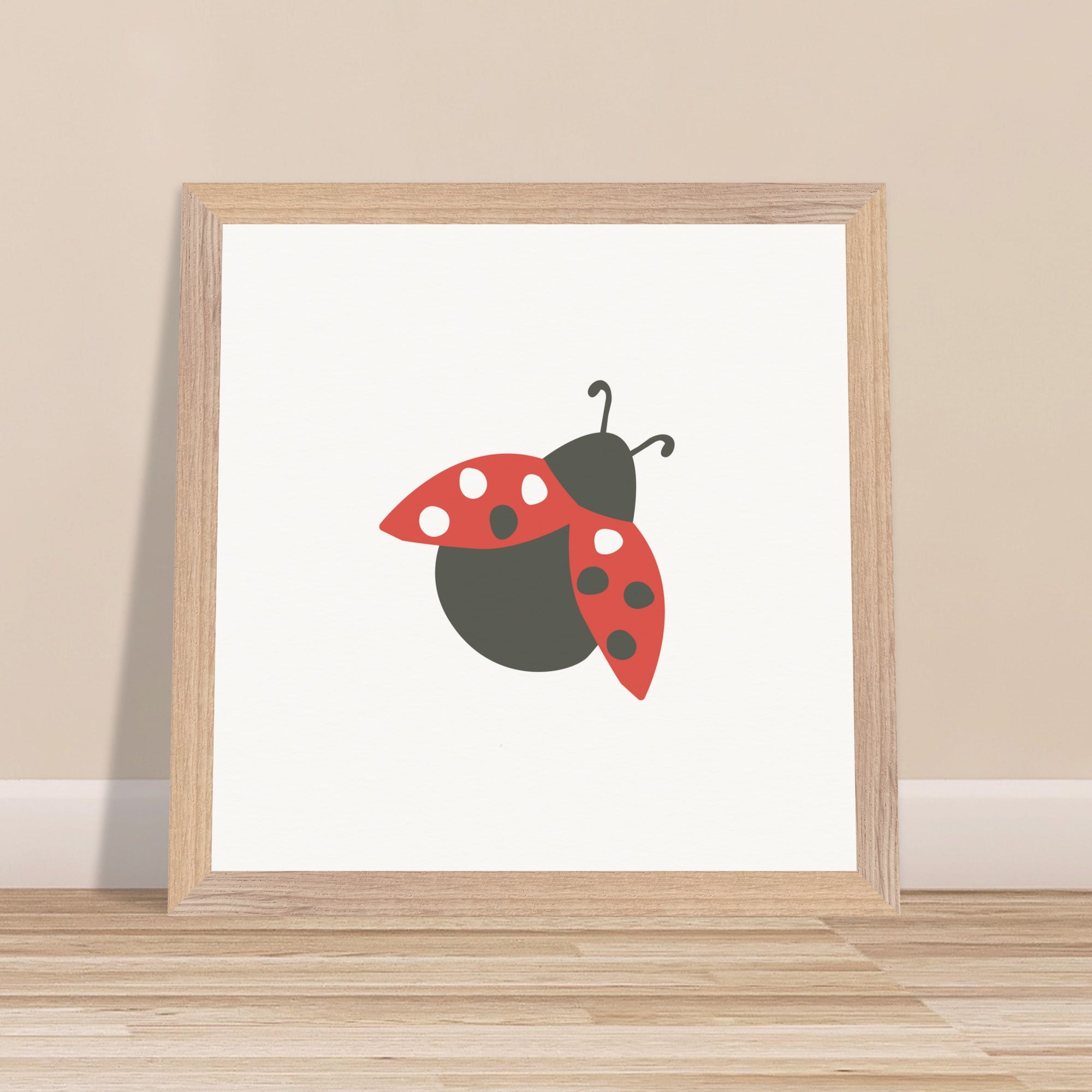 High Contrast Ladybug