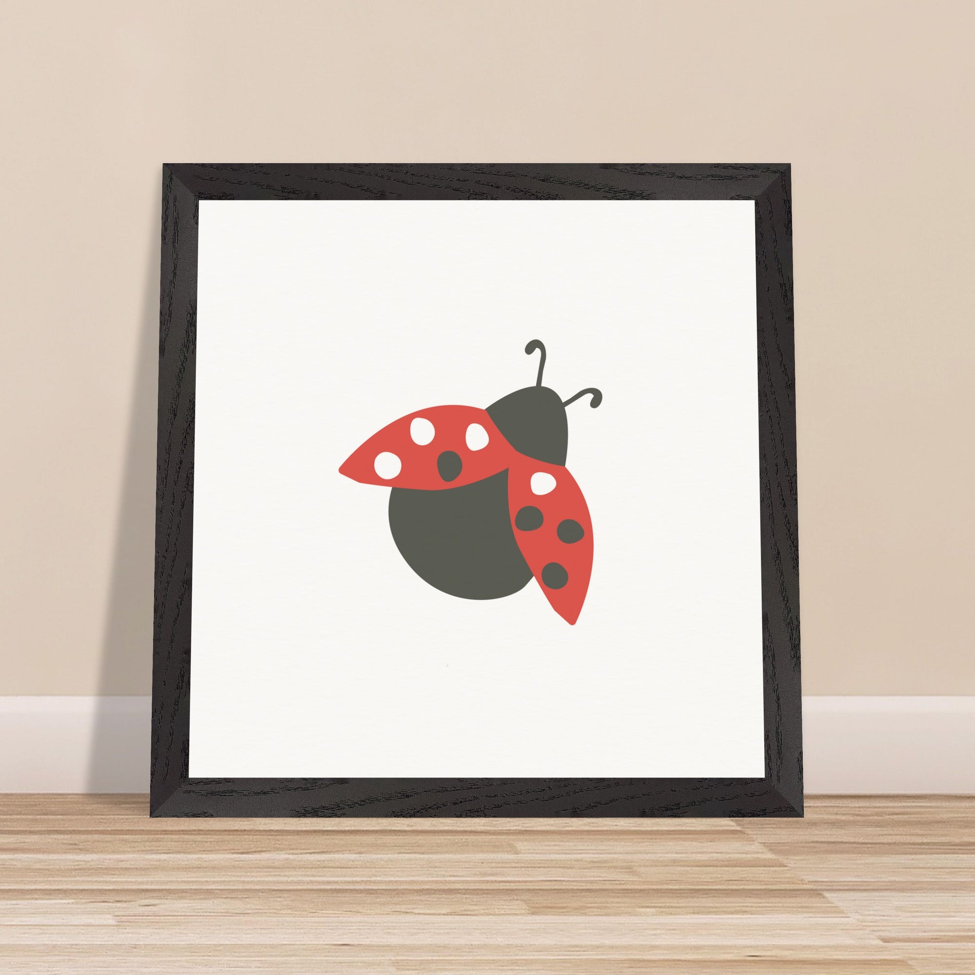 High Contrast Ladybug